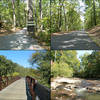 Images of the trails around the Gwinnett Environmental Heritage Center