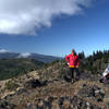 On Boccard Point, Mount Ashland on the horizon