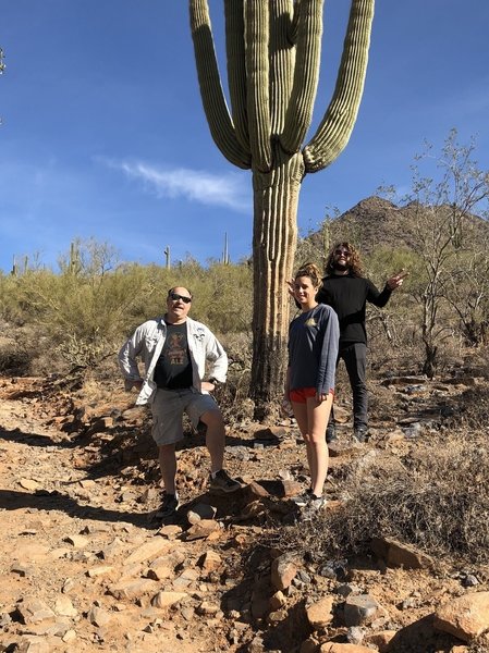 Mid hike