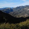 View from Smith Mountain Saddle looking southwest towards Mt. Wilson.