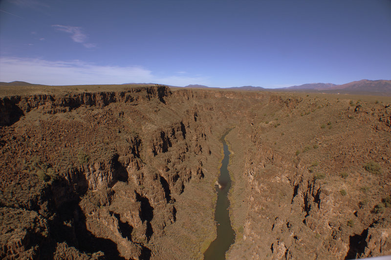 Rio Grande Gorge near Taos, NM.