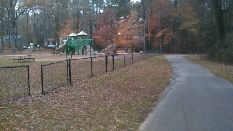 Parking for Crabtree Creek Trail