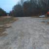 Break and right turn in the Walnut Creek Trail