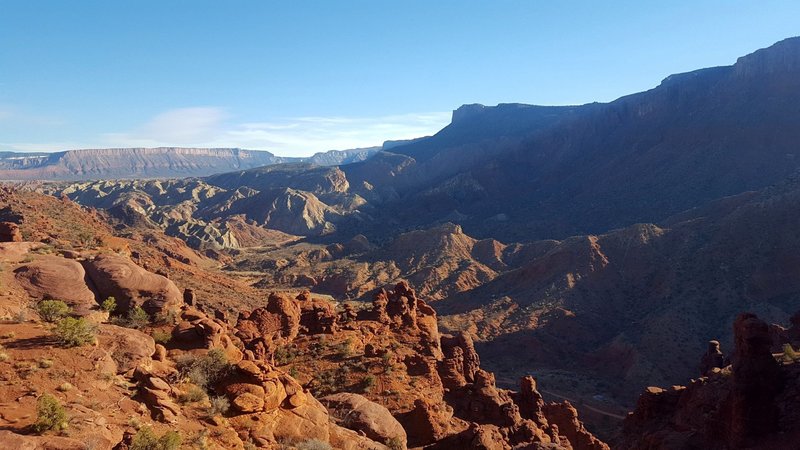 View from End of Trail Looking East