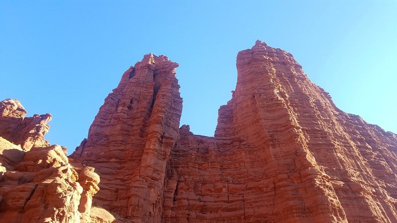 Fischer Towers Closeup