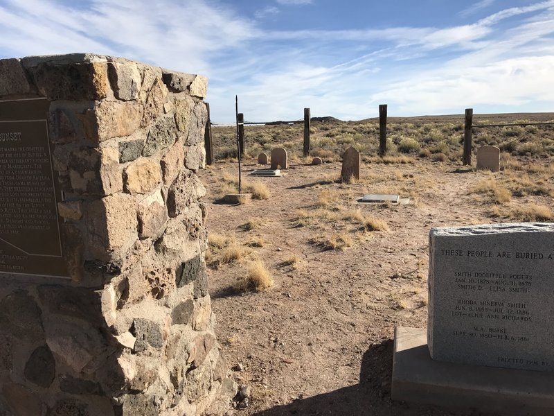 Sunset Cemetary - Mormon Pioneers