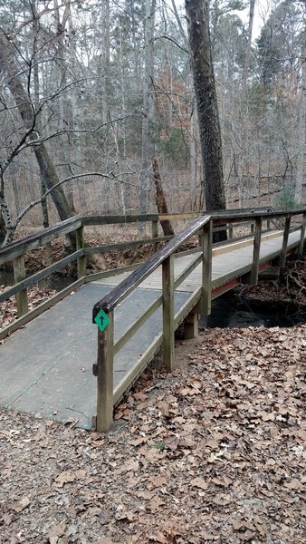 5 mile point of the route by the start of Rock Creek Trail.