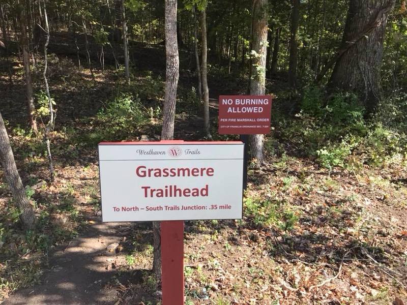 Grassmere Trailhead.  Plenty of parking.  Not as much climbing as Wild Elm.