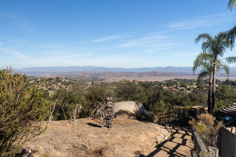 Looking northeast into the Sierra from the Fry Koegel Trail