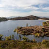 Lake Poway from the Mount Woodson Trail