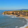 Looking north with Montara Mountain in the distance