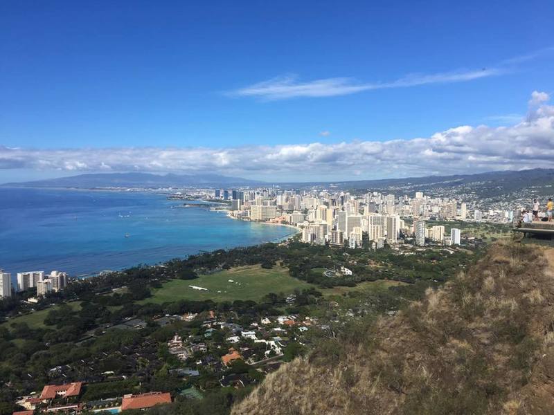 View from Diamond Head National Monument