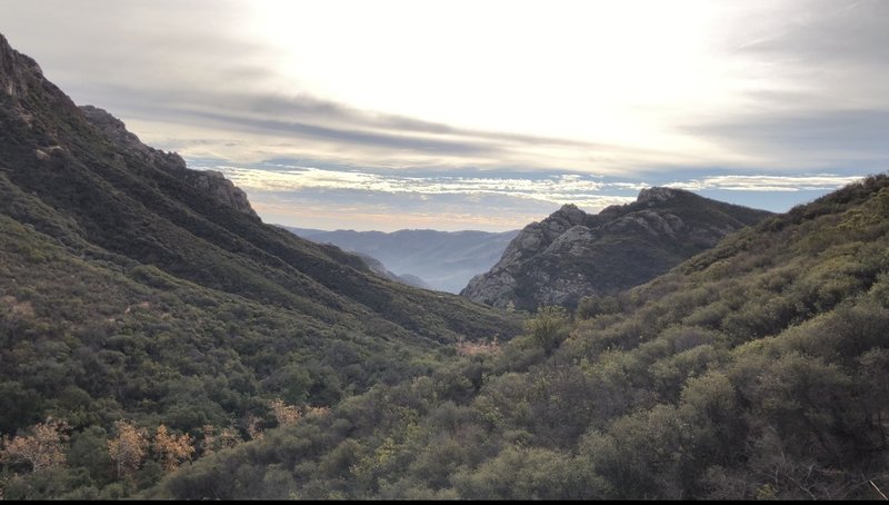 Nice view to start the trail!