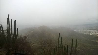 South view at the top