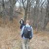 Hiking through the oak savanna