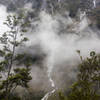 One of the numerous waterfalls that start to flow after the rain