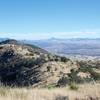 Joe's Canyon Trail runs along the ridge here before dropping down to the visitor center.  Sweeping views await.