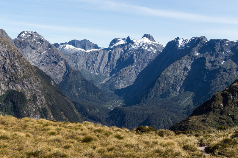 Green Valley from Mackinnon Pass