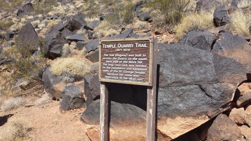 Temple Quarry Trail Info