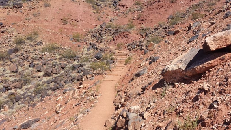 Temple Quarry Trail - Stairs