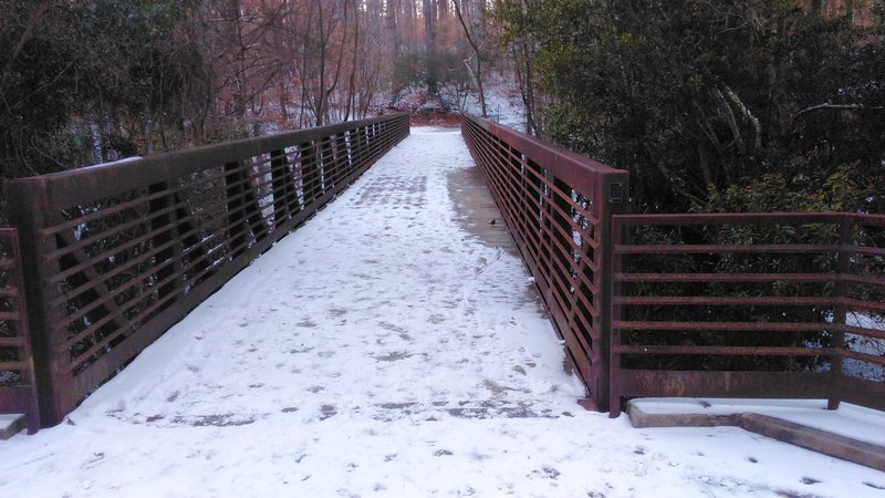 Bridge to a Neighborhood and North Cary Park