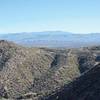 Views of the surrounding mountains from the lower cliff dwelling.