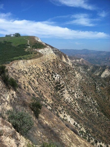 View after the crux