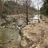 Plenty of waterfront spots for enjoying the creek.