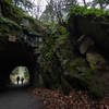 The small tunnel near the parking lot makes a nice detour on the way to the observation tower.