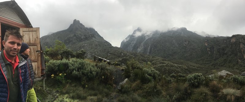 Hunwick's Camp at 3,874 meters.