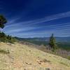 Snowy Aspen Butte (Mountain Lakes Wilderness) from Hobart Bluff