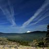 Mount McLoughlin from Hobart Bluff