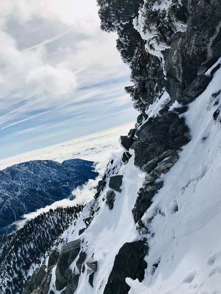 Mount Baldy first snowfall 2018