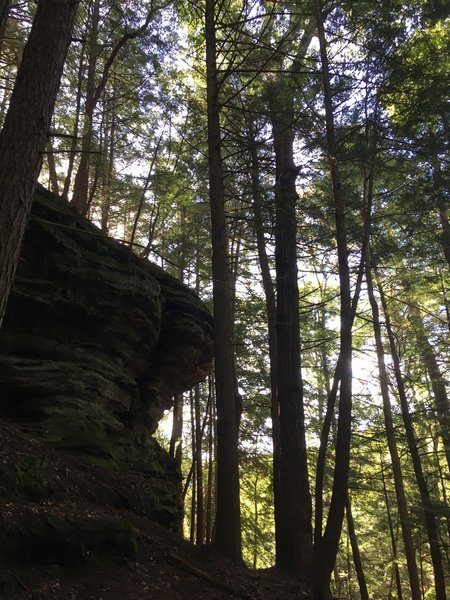 Cliffs along Queer Creek