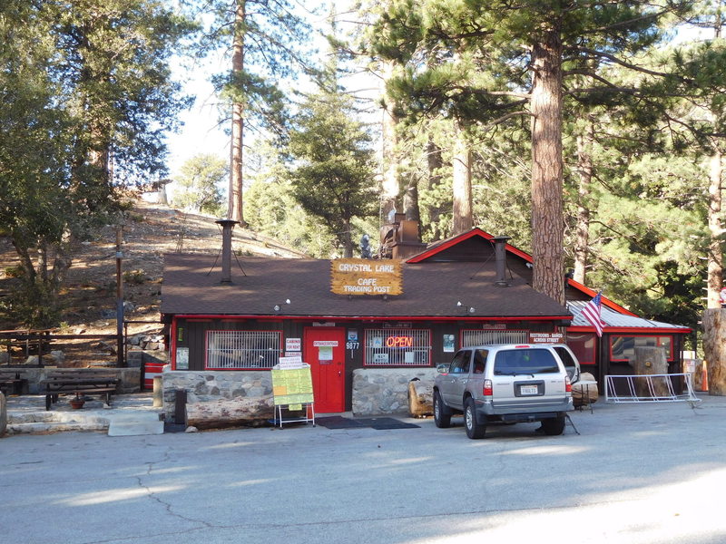 Crystal Lake cafe and store.