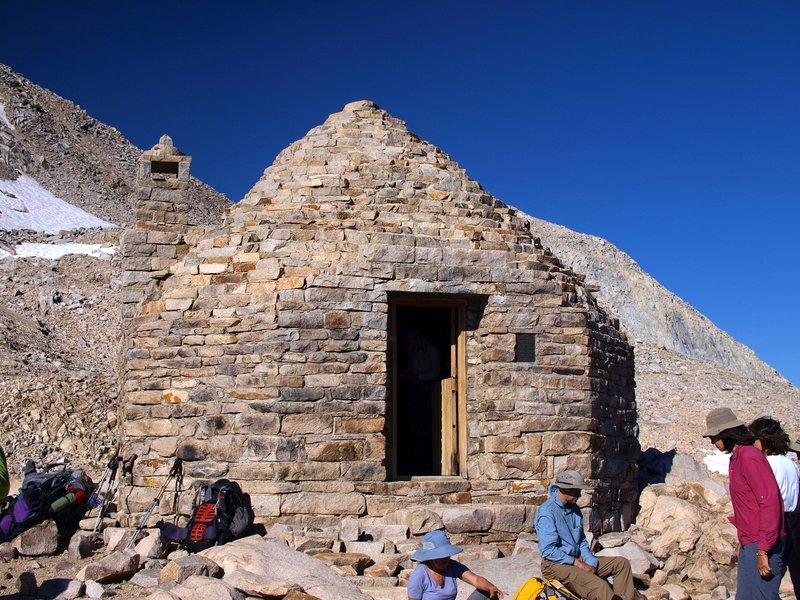 Muir Hut on Muir Pass.