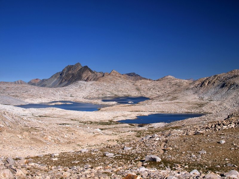 Looking north into the Wanda Lake Basin.