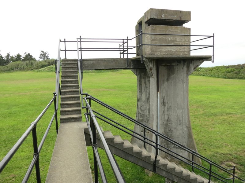 Pillbox fortification at Fort Casey State Park.