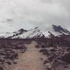 Making my way around Mt. Rainier via the Burroughs Mountain Trail.