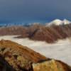 Summit photo above the fog