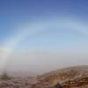 Halo in the ice fog