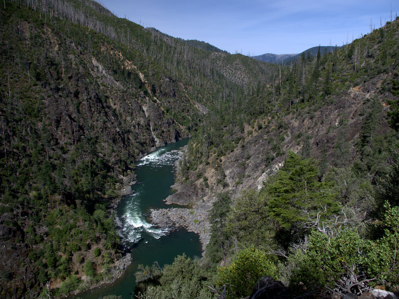 Illinois River from beneath York Butte