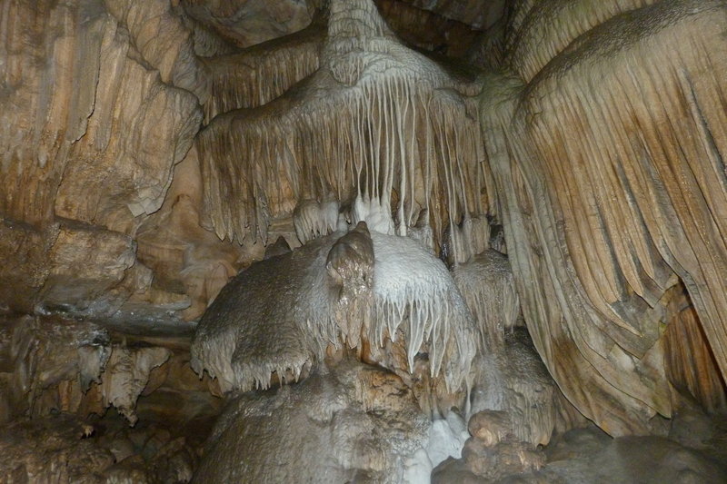 Crystal Cave - stalactites