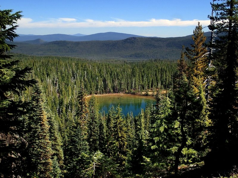 Windigo Lakes from the PCT