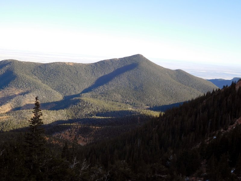 Mt Rosa from Almagre Mountain