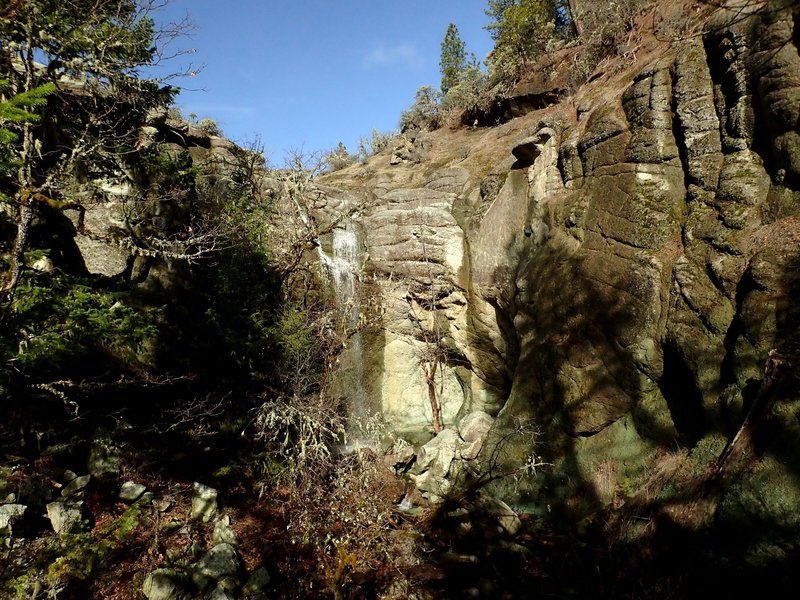 Blue Grotto from the use trail