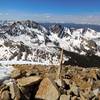 Huron summit looking at the Three Apostles