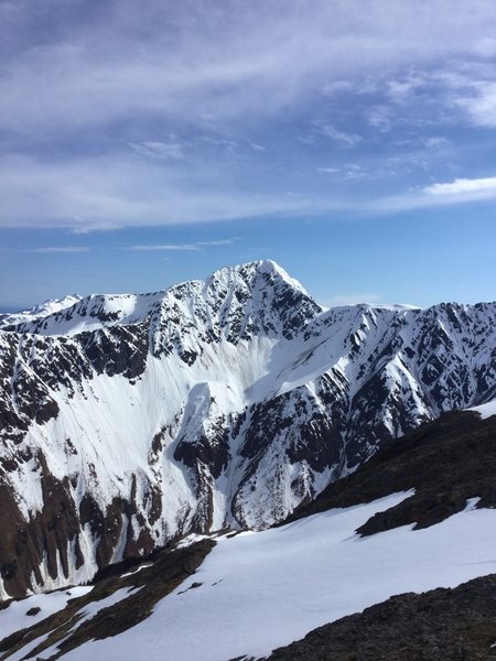 The beautiful view from a top Mount Marathon