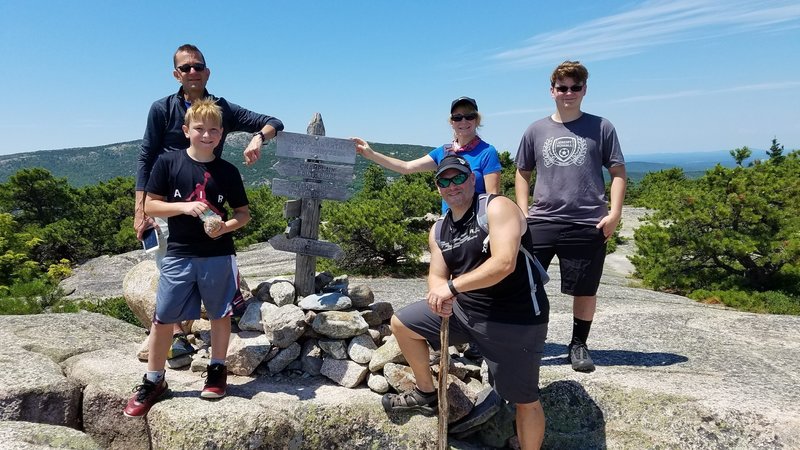 Perfect spot for a family photo, it was a perfect day.