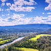 View from Prospect Rock looking over the Potomac and C&O Canals.